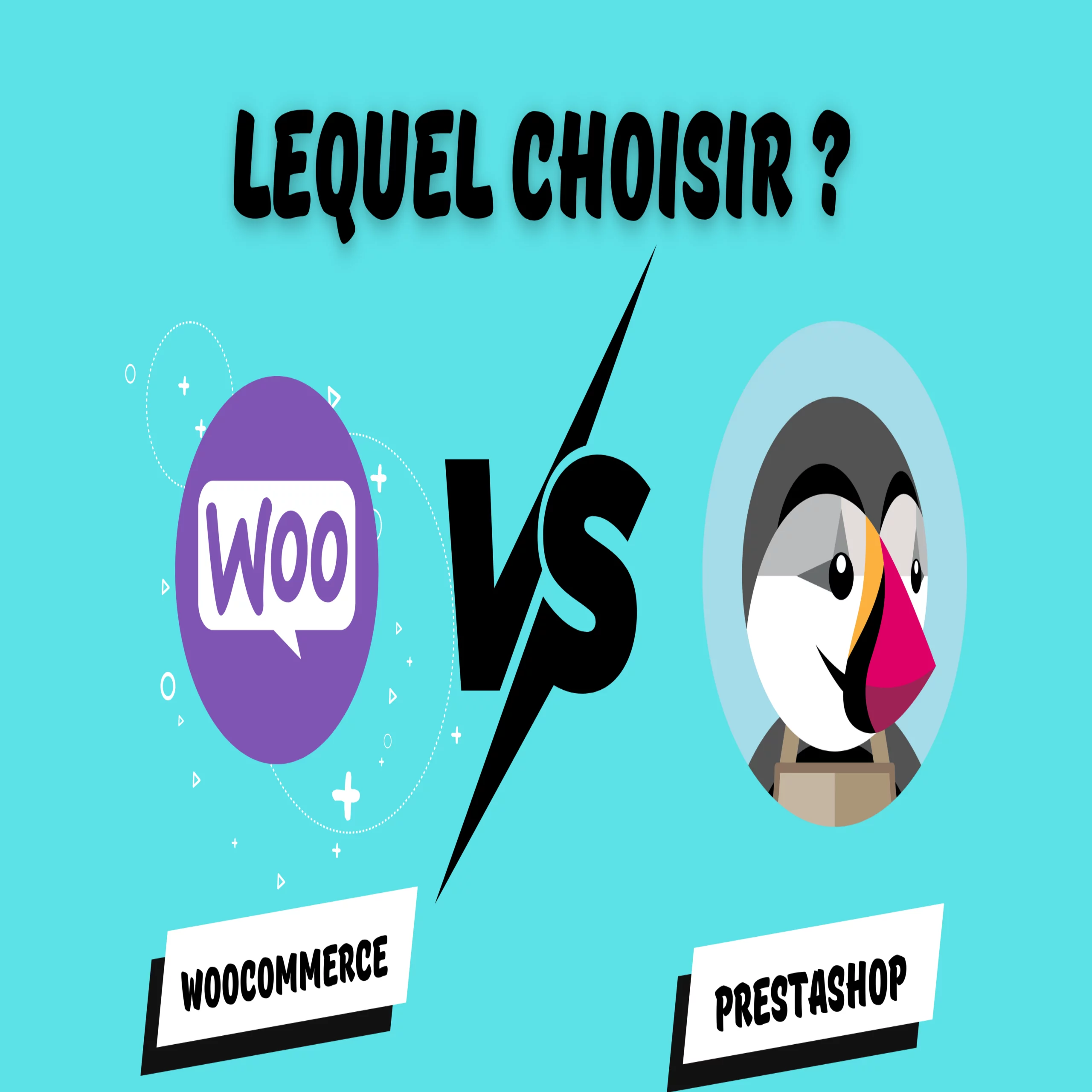 Comparatif PrestaShop vs WooCommerce pour choisir le meilleur CMS pour votre boutique en ligne